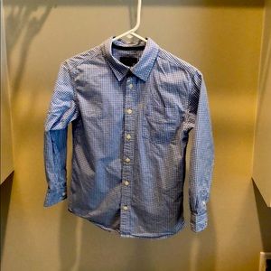 Boys long sleeve button up